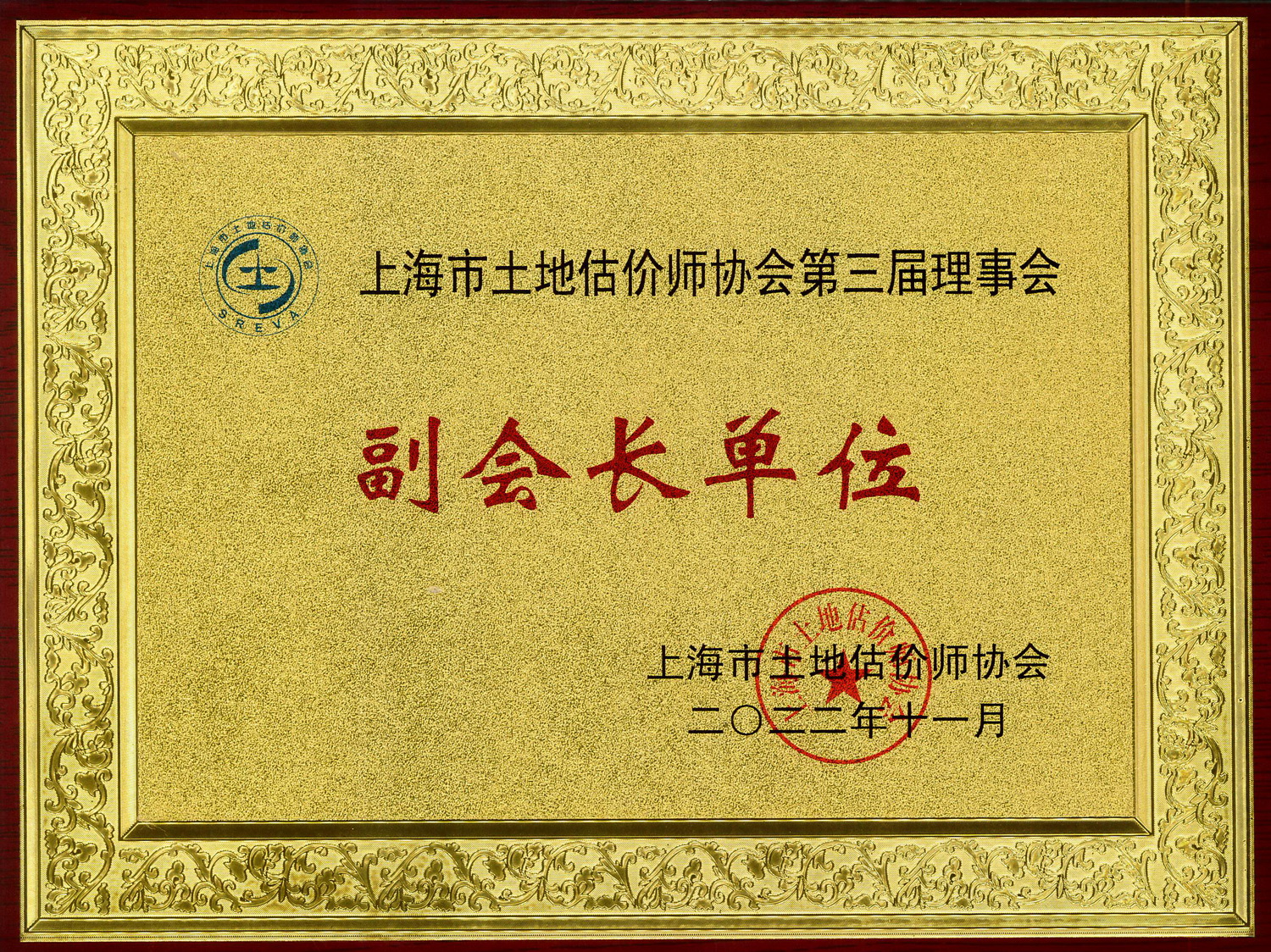 上海市土地估價師協會副會長單位